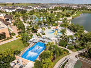 Pool - Splendid 6Bd w  Private Pool   Solara Resort 2154 (Kissimmee)