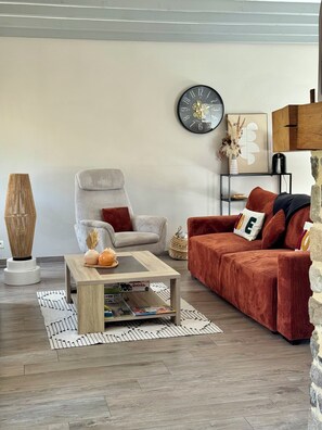 Living area - La parenthèse du Mont (Ducey-Les Chéris)