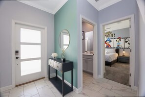 Desk, iron/ironing board, free WiFi, bed sheets - Stunning 4Bd Near Disney w  Pool  Storey Lake 4369 (Kissimmee)
