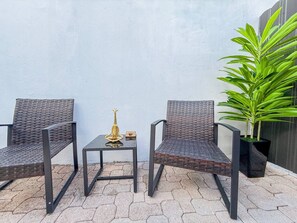 Terrace/patio - Luxury Suite • Studio with Kitchen & Spa Shower (Miramar)