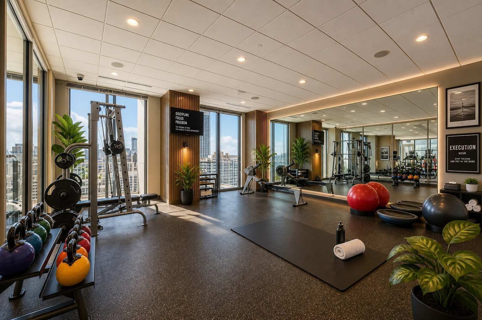 Sala de fitness