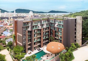 Exterior - ET619 Patong cozy studio- Condo with pool, parking (Patong Beach)