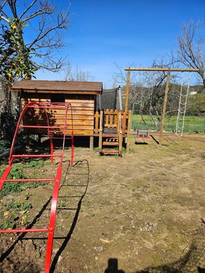House, 3 Bedrooms, Smoking, Private Pool | Children's area - Rural House Parajes del Chanza (Cortegana)