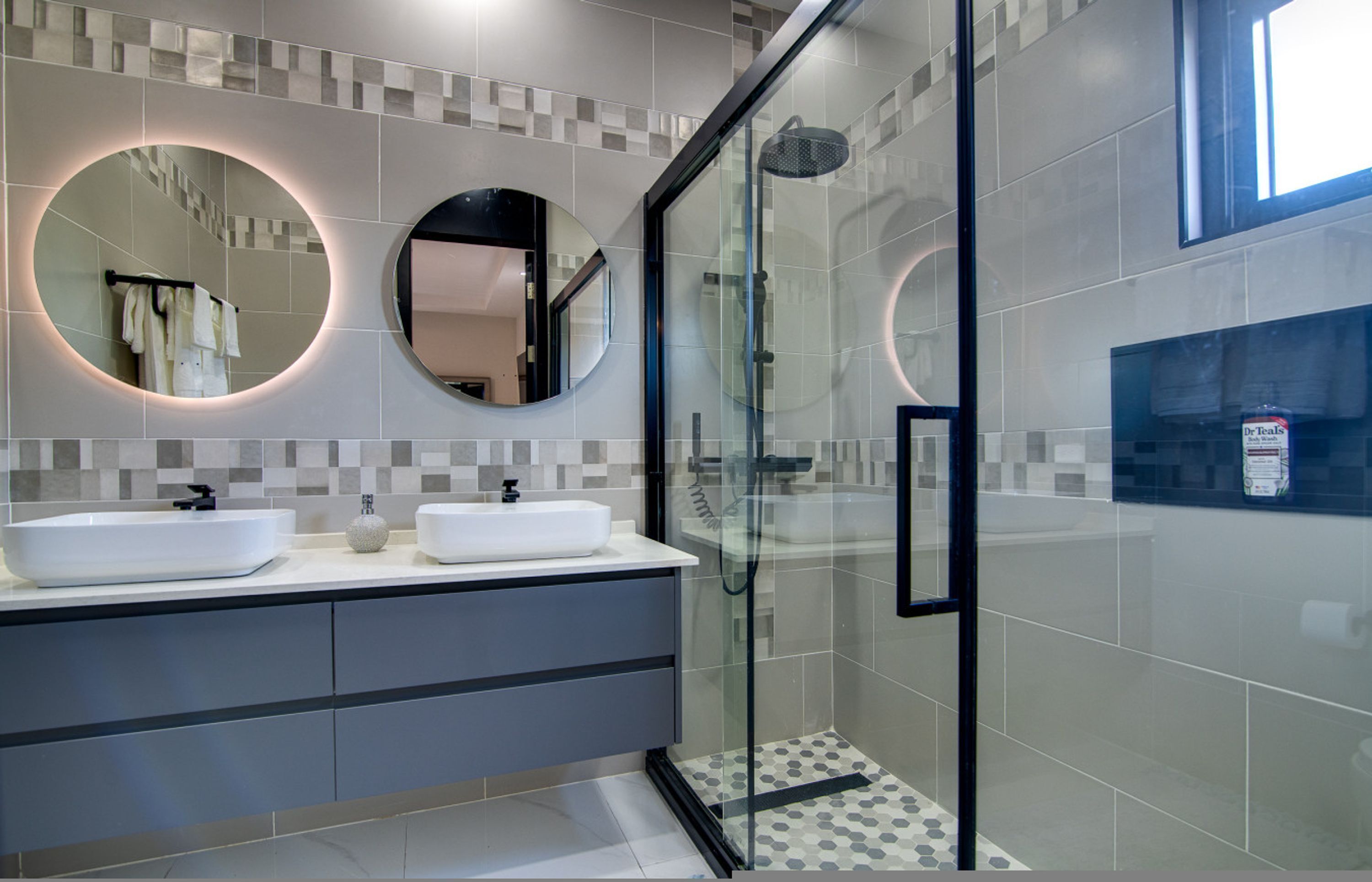 Dusche, Handtücher