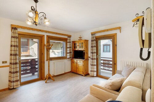 Appartement 2 avec vue montagne, jardin commun et Wi-Fi