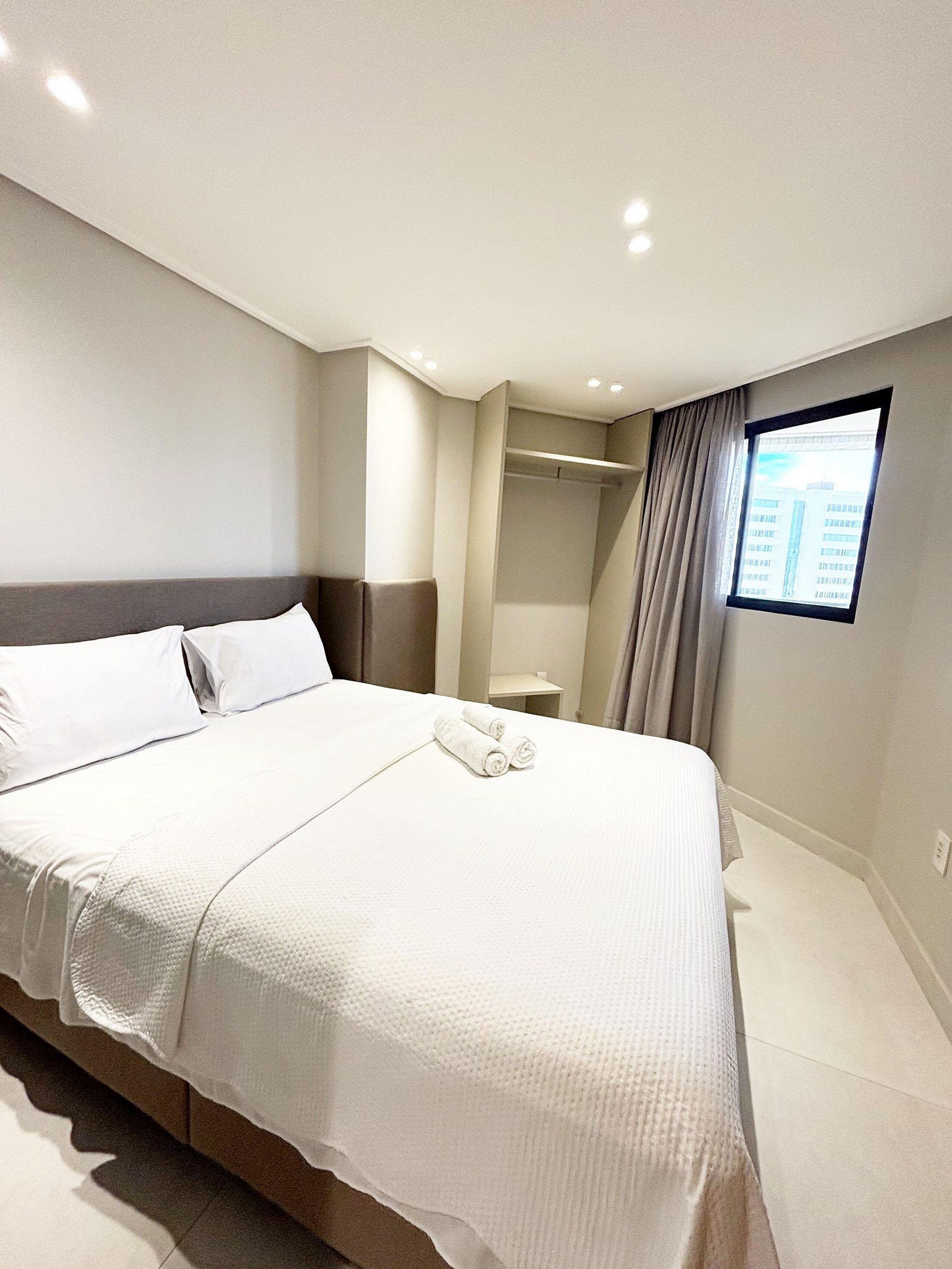 Comfort Apartment | Desk, laptop workspace, blackout curtains, iron/ironing board