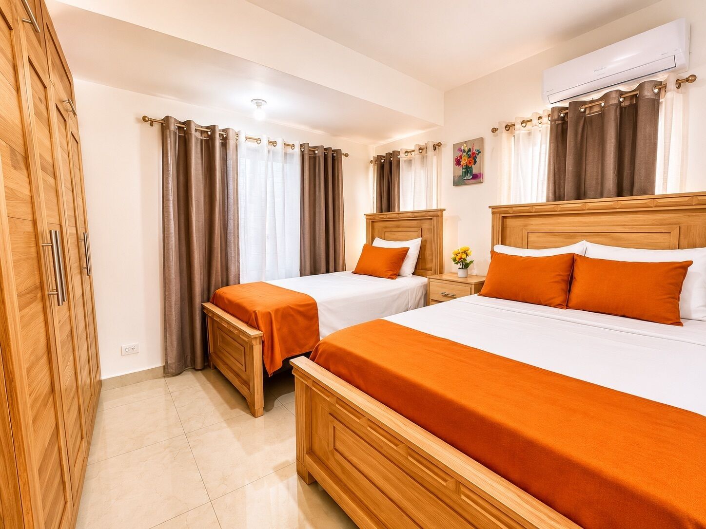 2 Schlafzimmer, Bügeleisen/Bügelbrett, Reisekinderbett, kostenloses WLAN