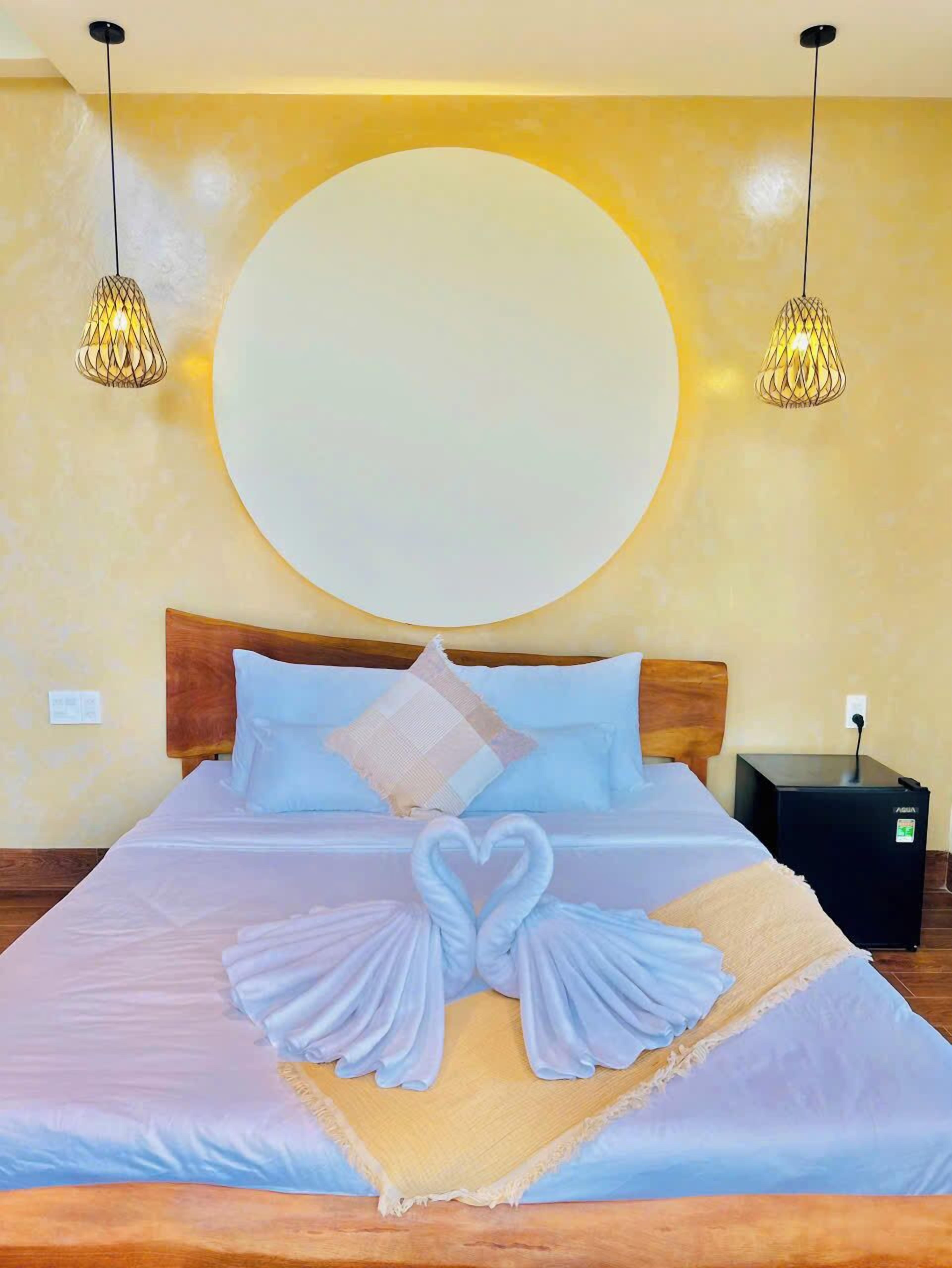 Deluxe tweepersoonskamer, 1 kingsize bed, balkon, uitzicht op bergen