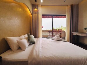 Habitación doble Deluxe, 1 cama King size, balcón, vista al océano