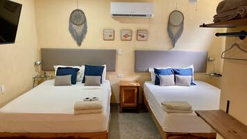 1 bedroom, iron/ironing board, bed sheets
