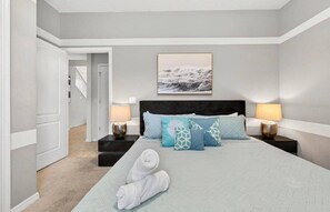 5 bedrooms, desk, iron/ironing board, bed sheets - Go!#17 windsor at westside (Kissimmee)
