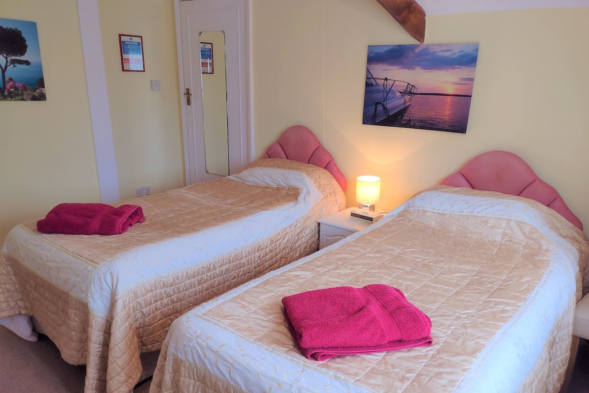 컴포트 더블룸 또는 트윈룸, 정원 전망