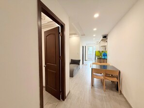 Appartement Familial, balcon, vue plage | Intérieur