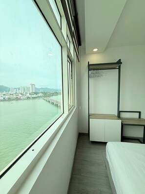 Căn hộ dành cho gia đình, ban công, quang cảnh bãi biển