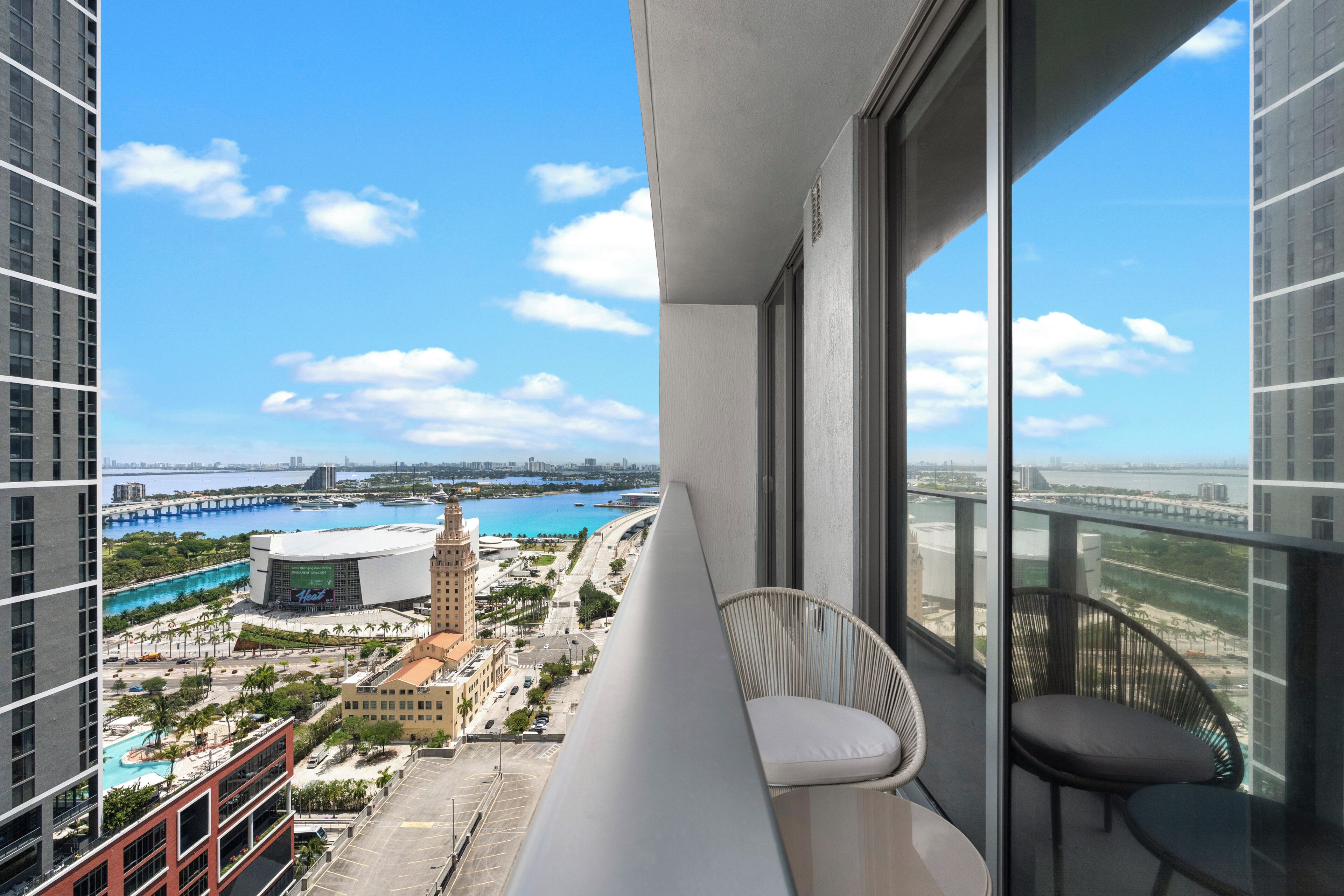 City-Apartment, Stadtblick | Balkon