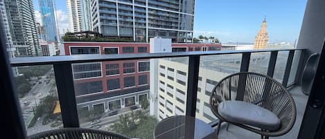 Appartement, vue ville | Balcon