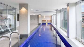 City Apartment, Balcony | Pool