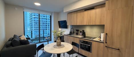 Appartement Ville, vue ville | Salle Ă manger