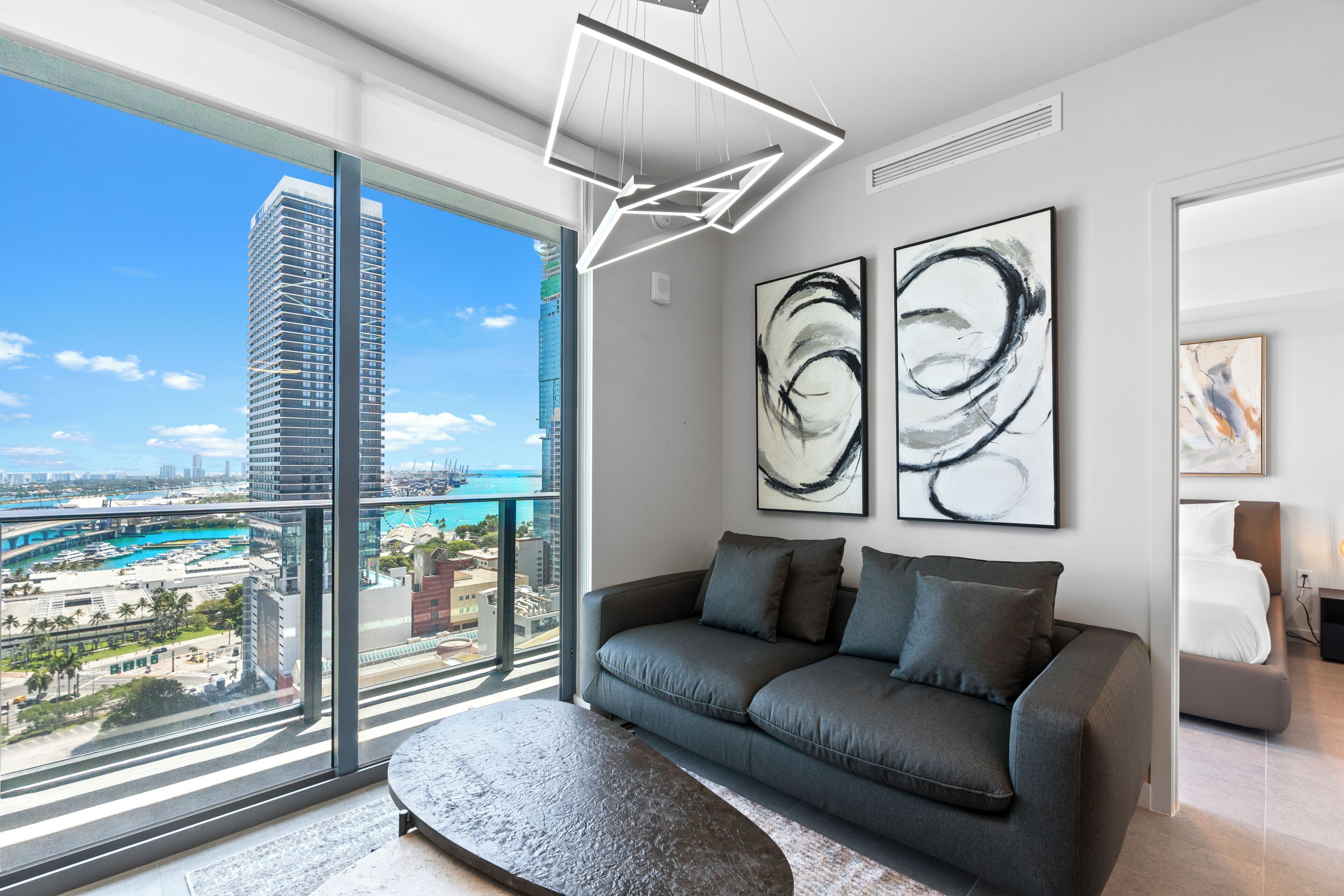 Appartement, 1 slaapkamer, uitzicht op de stad | Woonruimte