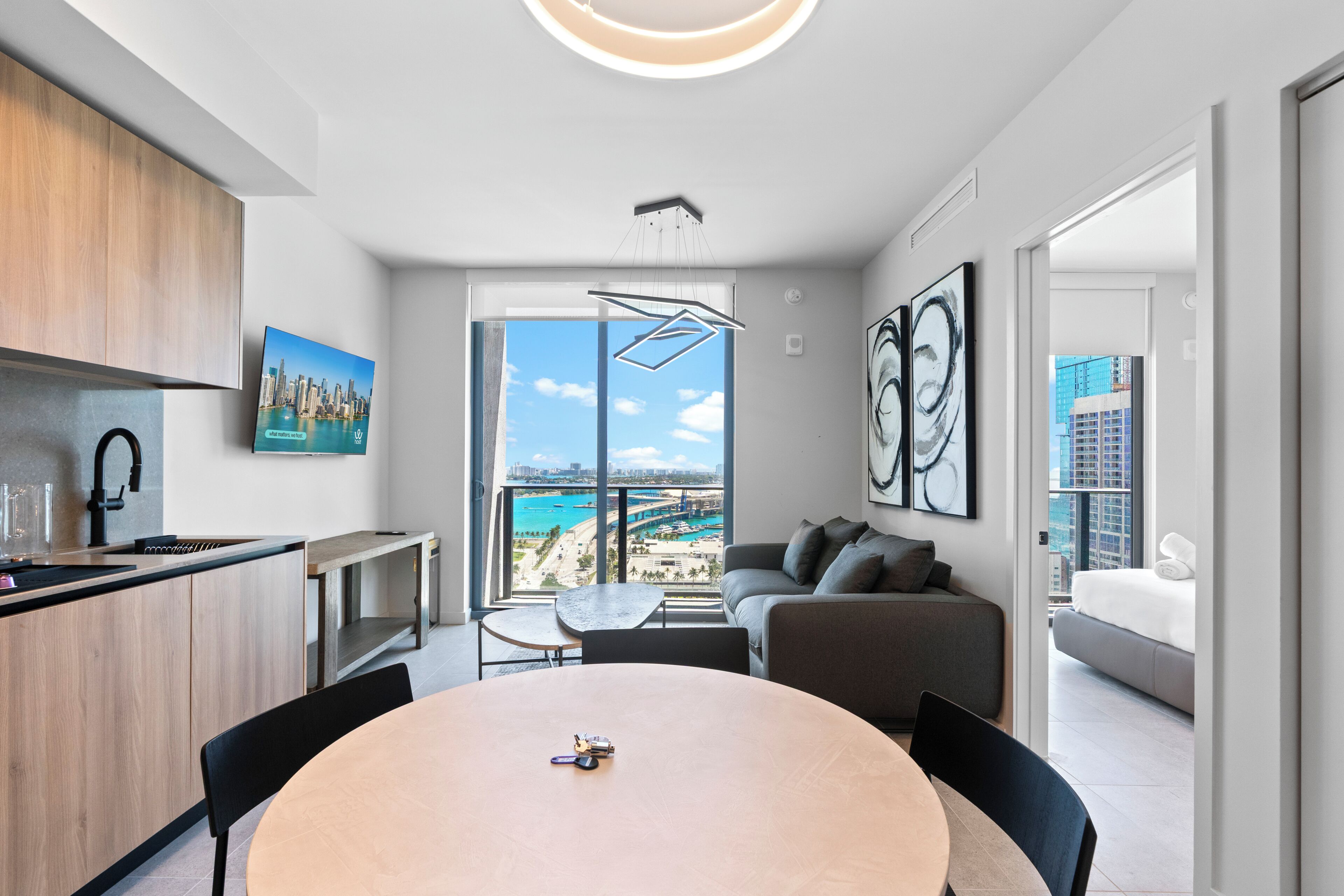 Appartement, 1 chambre, vue ville | Salle à manger
