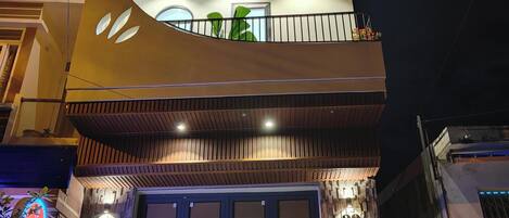 Fassade der Unterkunft