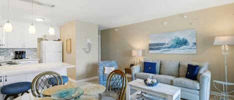 Condo, 1 King Bed with Sofa bed (Perdido Skye 72) | Living area