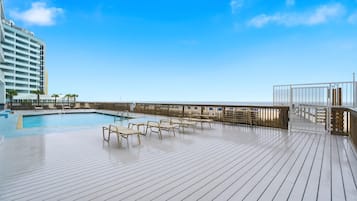 Condo, 1 très grand lit et 1 canapé-lit (Perdido Skye 72) | Piscine | Piscine extérieure