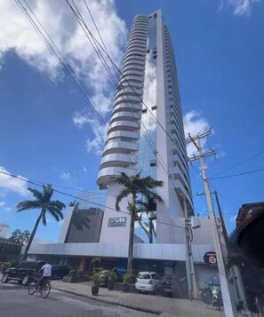 Apartment, Balcony, City View | Exterior - Flat Unique Belém para 2 pessoas (Belem)