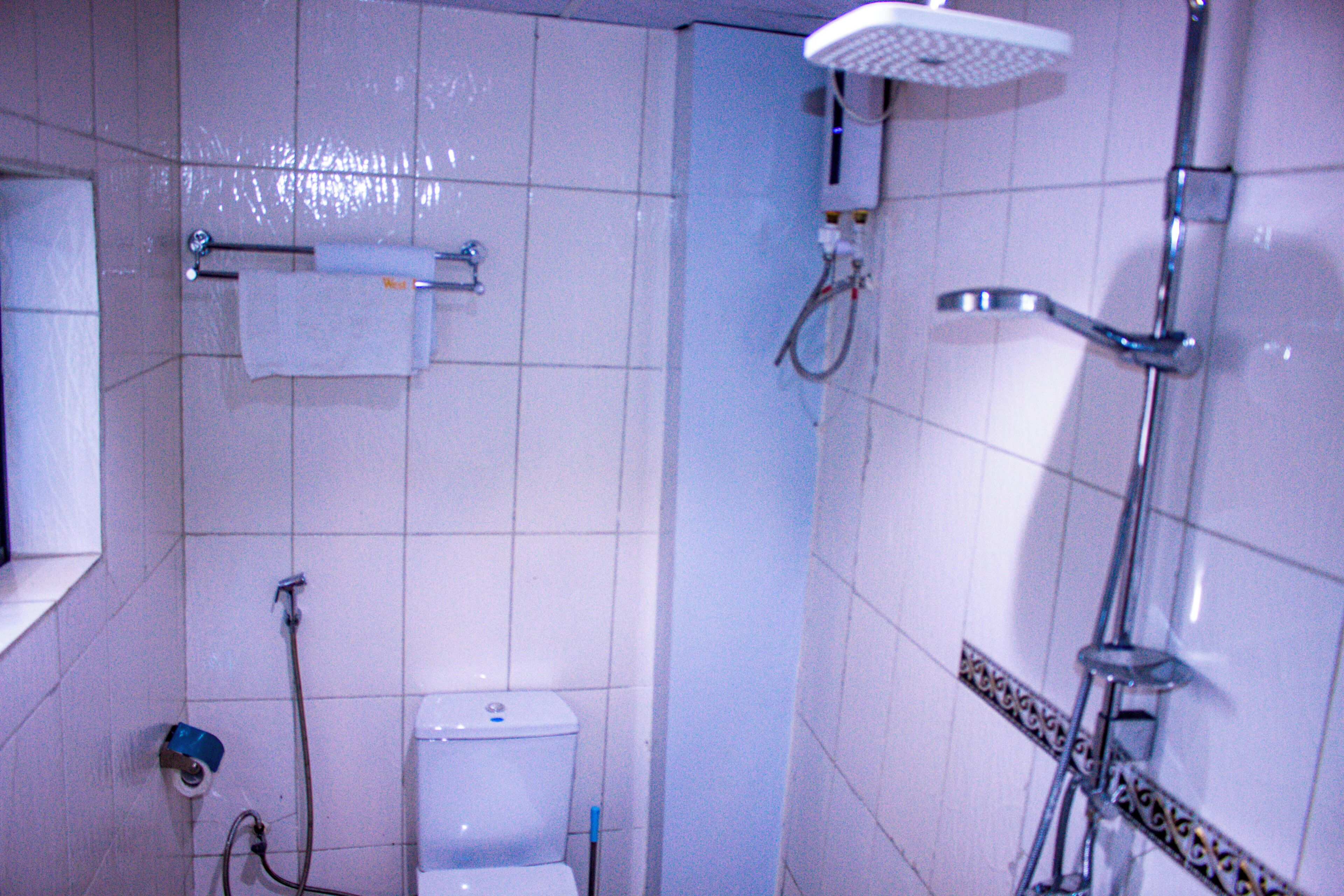 Deluxe Double or Twin Room, City View | Bathroom