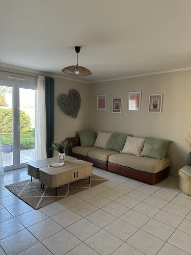 Family house 8 / 10pers in Pornichet - Garden 700 m² - Walking distance to beach (600 m)