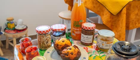 Opções para refeição