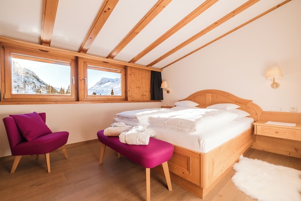 Suite, Balkon, Bergblick