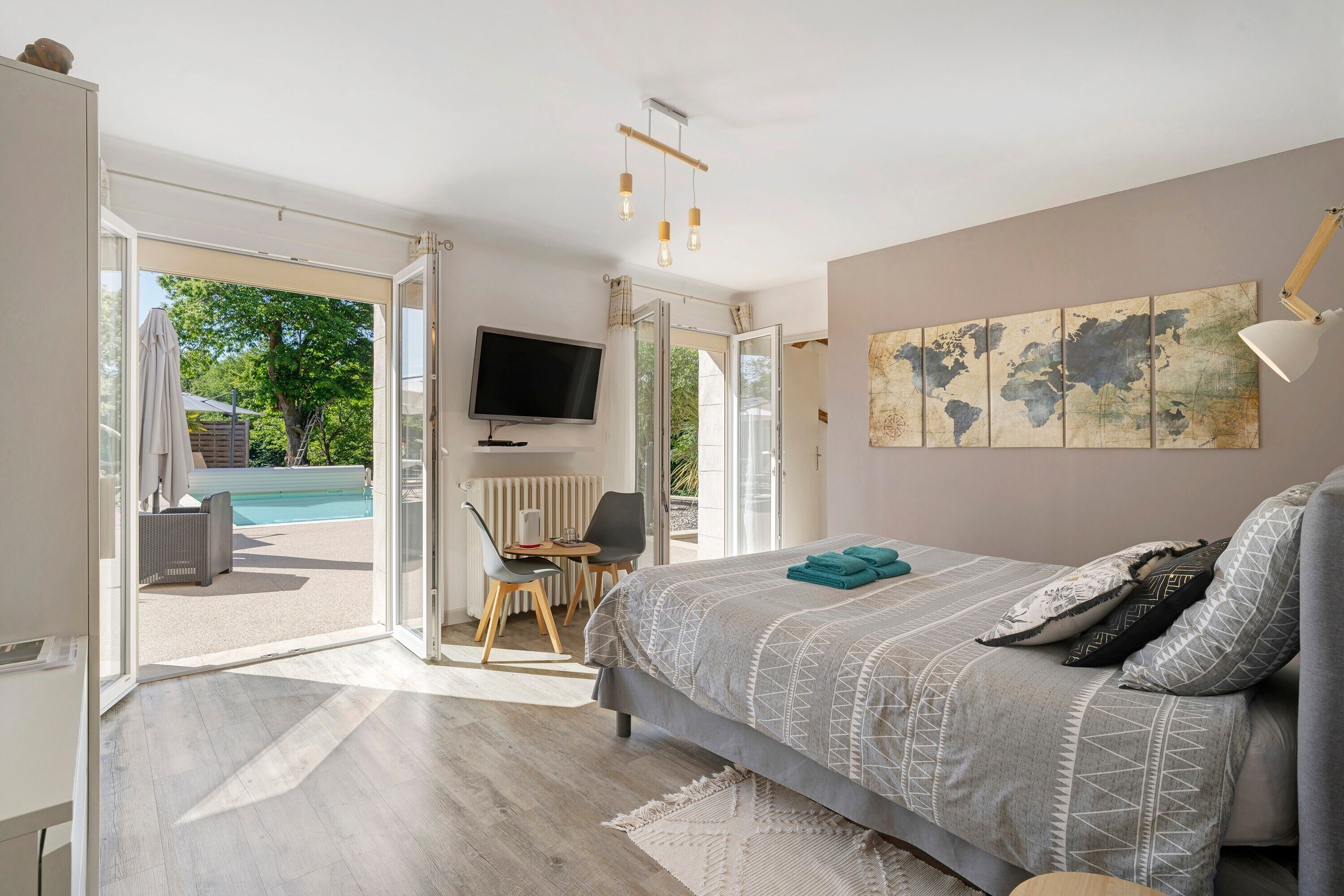 1 habitación, wifi y ropa de cama 