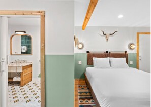 1 habitación, tabla de planchar con plancha, wifi gratis y ropa de cama 
