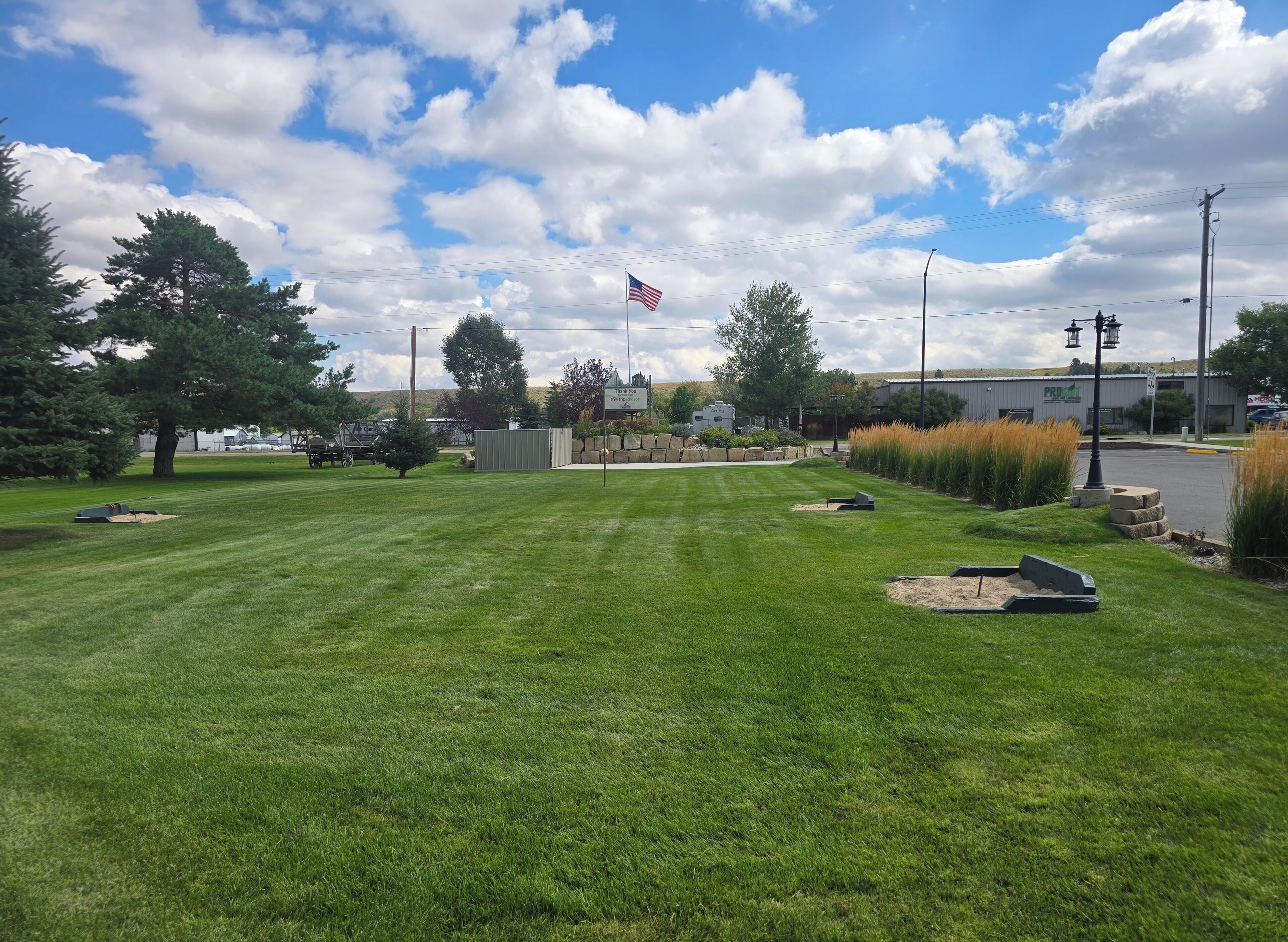 Terrain de l’hébergement 