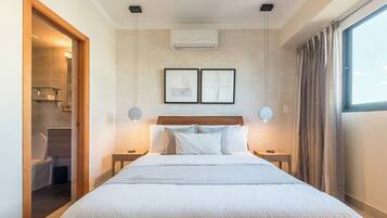 1 habitación, tabla de planchar con plancha, wifi y ropa de cama