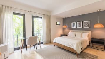 1 habitación, tabla de planchar con plancha, wifi y ropa de cama