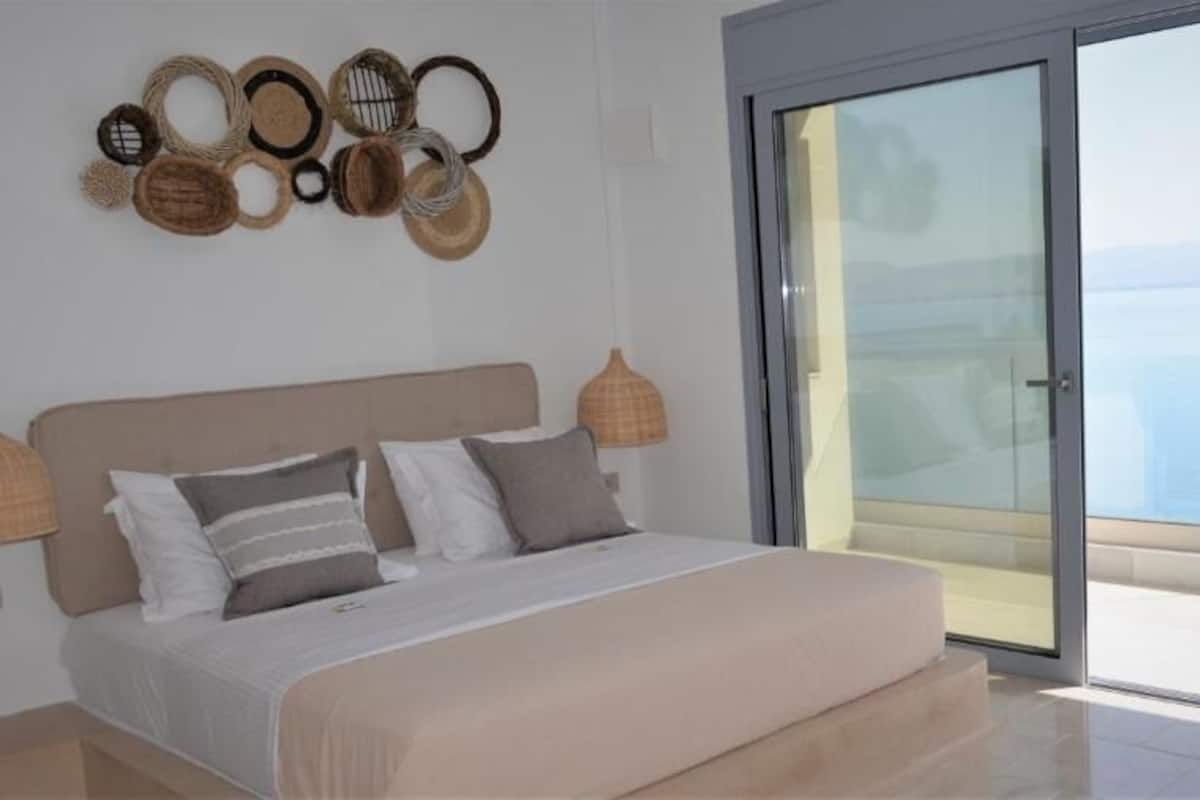 Kahden hengen deluxe-huone, parveke, merinäköala