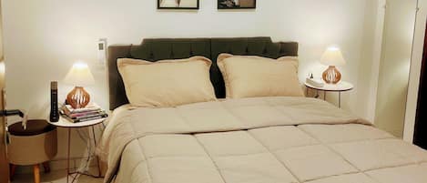 1 bedroom, iron/ironing board, travel cot, free WiFi