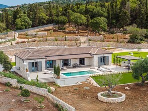 Exterior - Villa Terrissa, Divine Sea Views, Private Pool, Furnished Terrace, Kefalonia (Kefalonia)