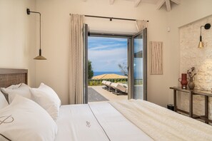 3 bedrooms, in-room safe, iron/ironing board, free WiFi - Villa Terrissa, Divine Sea Views, Private Pool, Furnished Terrace, Kefalonia (Kefalonia)