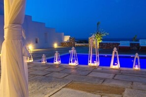 Pool - Villa Solaryth, Divine Sea Views, Private Pool, Furnished Terrace, Santorini (Santorini)