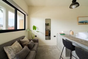 Living area - Loft 2 min walk from the Marina CSL (Cabo San Lucas)