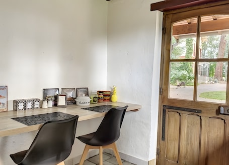 Interior. Holiday Home 'Le Chalêt La Neverdiere' with Private Terrace, Shared Garden and Wi-Fi
