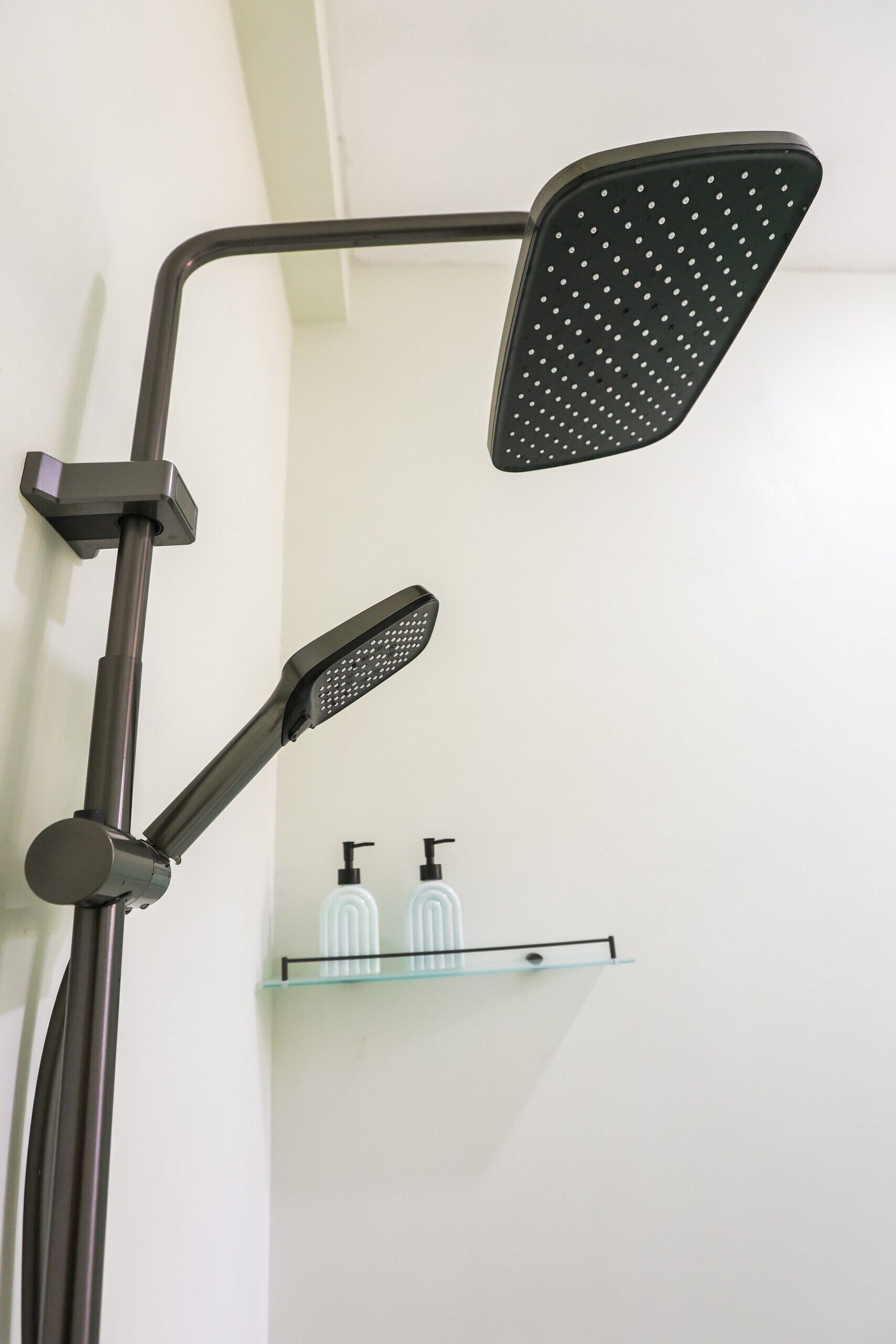 Deluxe-dobbeltværelse - 1 kingsize-seng - aircondition - udsigt til have | Badeværelse