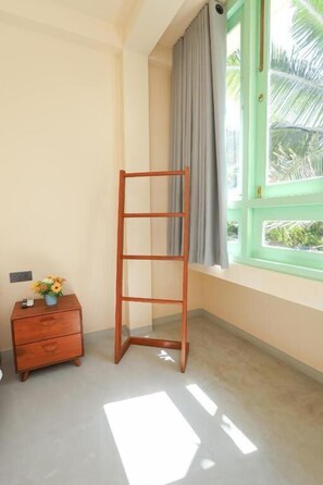 Deluxe-herbergi með tvíbreiðu rúmi | Að innan