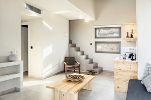 Interior - Duplex Villa Ondessa, Private Pool, Spacious Furnished Terrace, Thassos (Thasos)