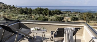 Duplex Villa Ondessa, Private Pool, Spacious Furnished Terrace, Thassos