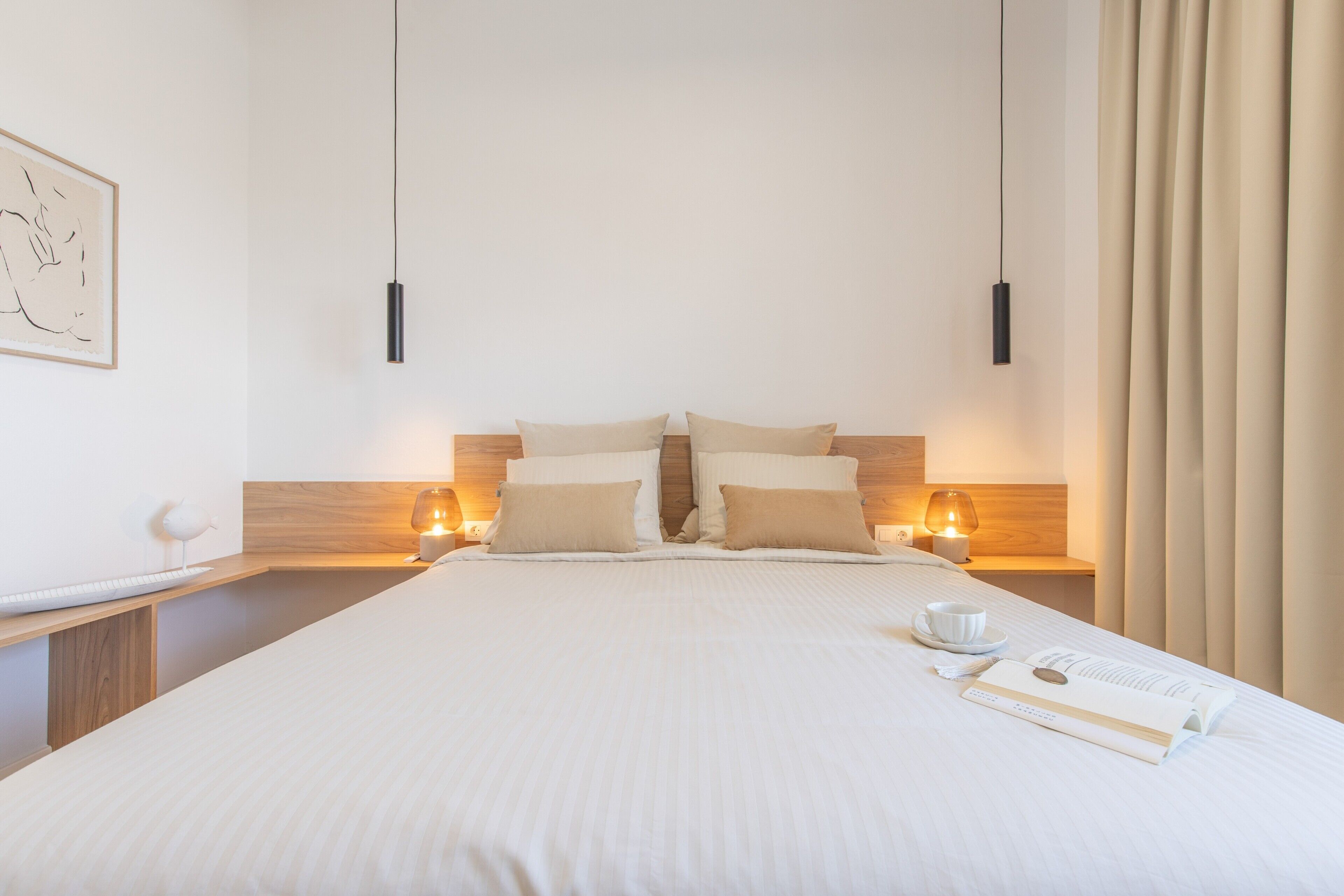 2 slaapkamers, een strijkplank/strijkijzer, wifi, beddengoed