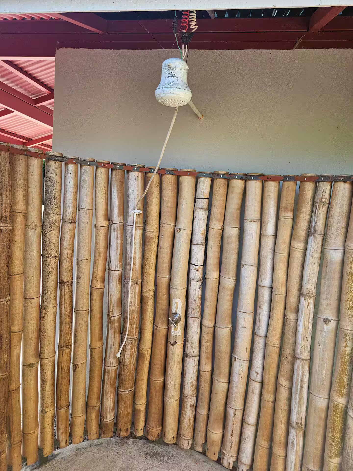 Enceinte de l’hébergement